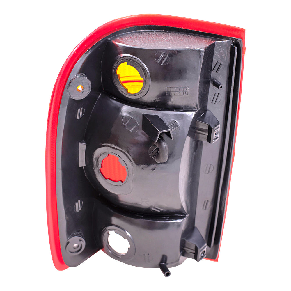 Brock Replacement Passengers Taillight Tail Lamp Compatible with 1998-1999 Ranger Pickup Truck F87Z13404BA