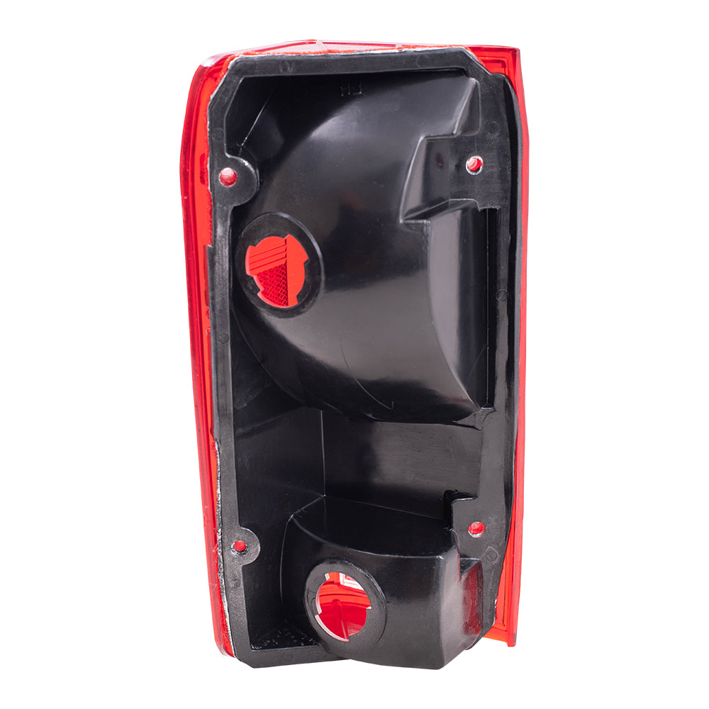 Brock Replacement Passengers Taillight Tail Lamp Compatible with 1991-1992 Ranger Pickup Truck F1TZ 13404 C