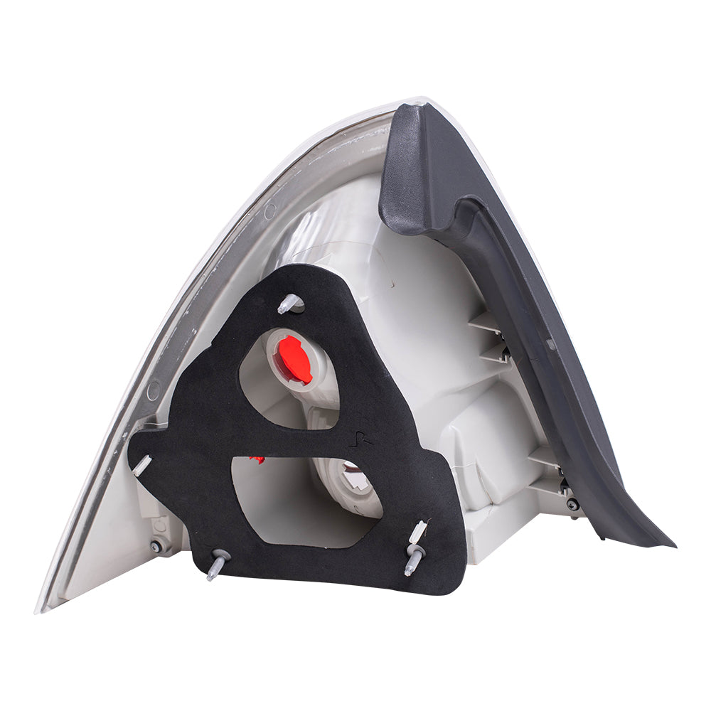 Brock Aftermarket Replacement Driver Left Passenger Right Combination Tail Light Unit Set Compatible with 2006-2009 Ford Fusion