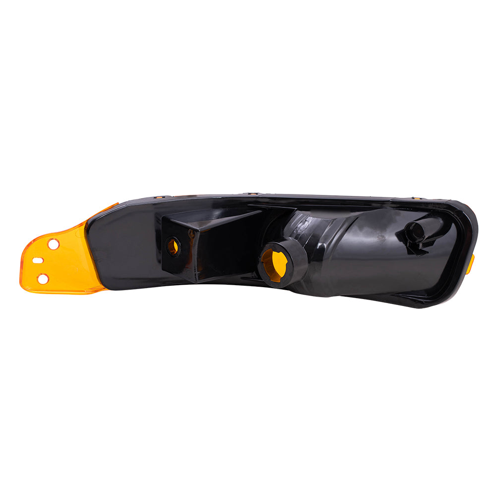 Brock Replacement Drivers Park Signal Side Marker Light Lamp Lens Compatible with 2005-2009 Mustang 4R3Z13201AA