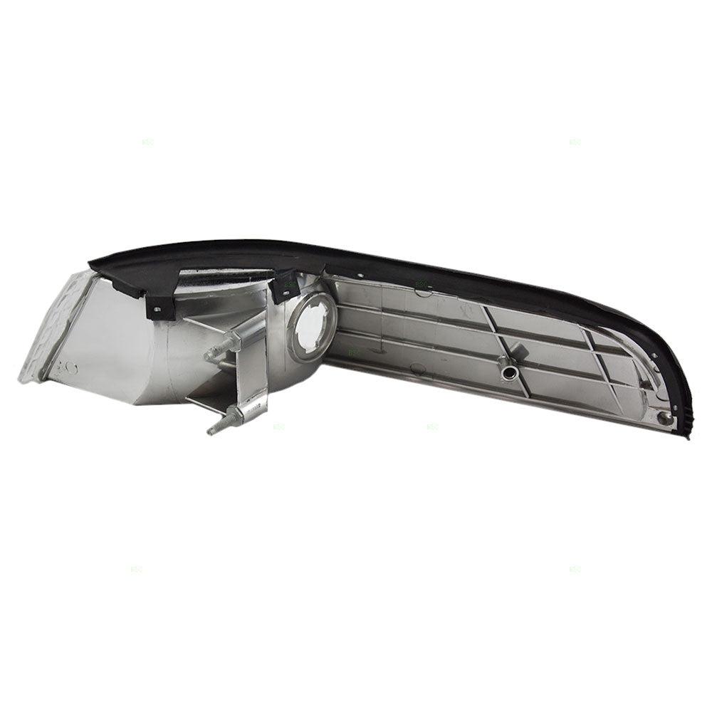 Brock Replacement Passengers Park Signal Front Marker Light Lamp Compatible with 1992-1997 Crown Victoria F2AZ13200A
