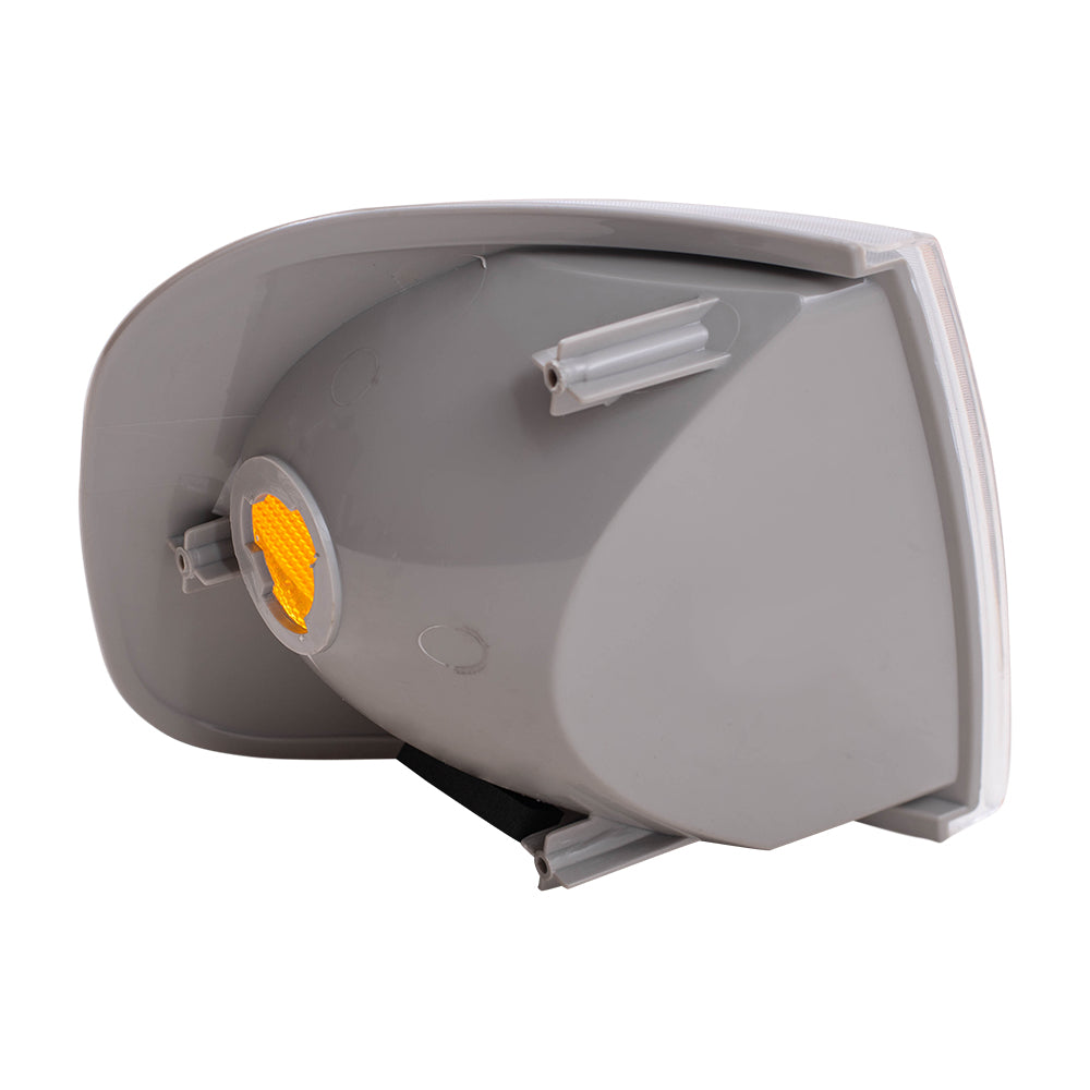 Brock Replacement Drivers Park Signal Corner Marker Light Compatible with 1997 F-150 F-250 Pickup Truck F65Z13201AD