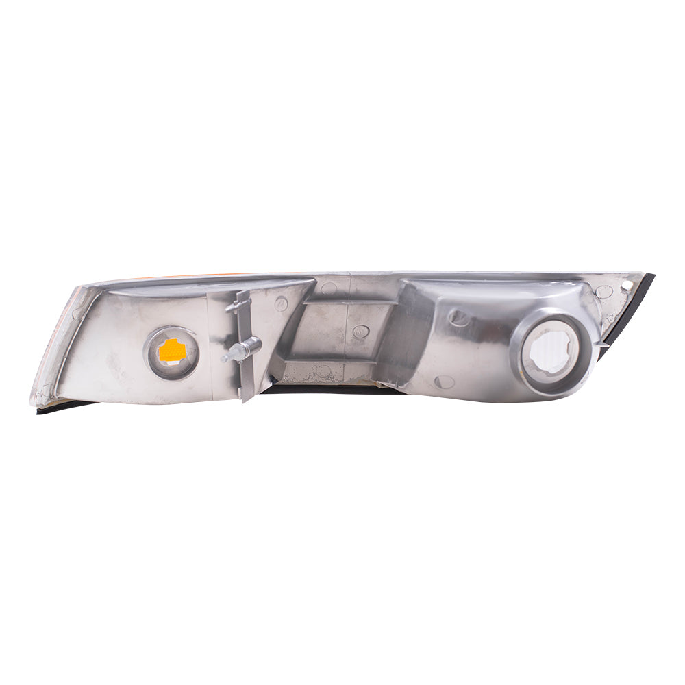 Brock Replacement Passengers Signal Side Marker Light with Cornering Lamp Compatible with 1995-1997 Grand Marquis