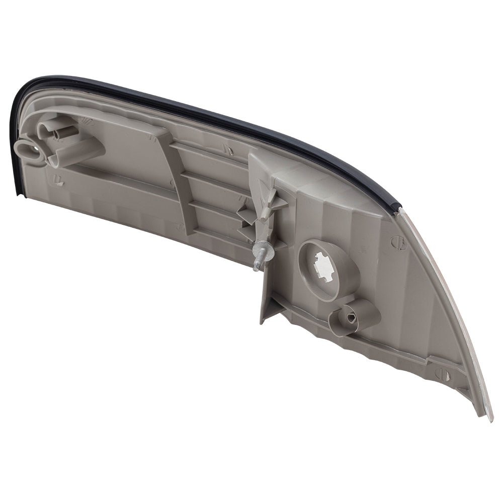 Brock Replacement Drivers Park Signal Side Marker Light Lamp Lens Compatible with 1998-2011 Crown Victoria XW7Z15A201BA 6W7Z15A201BA