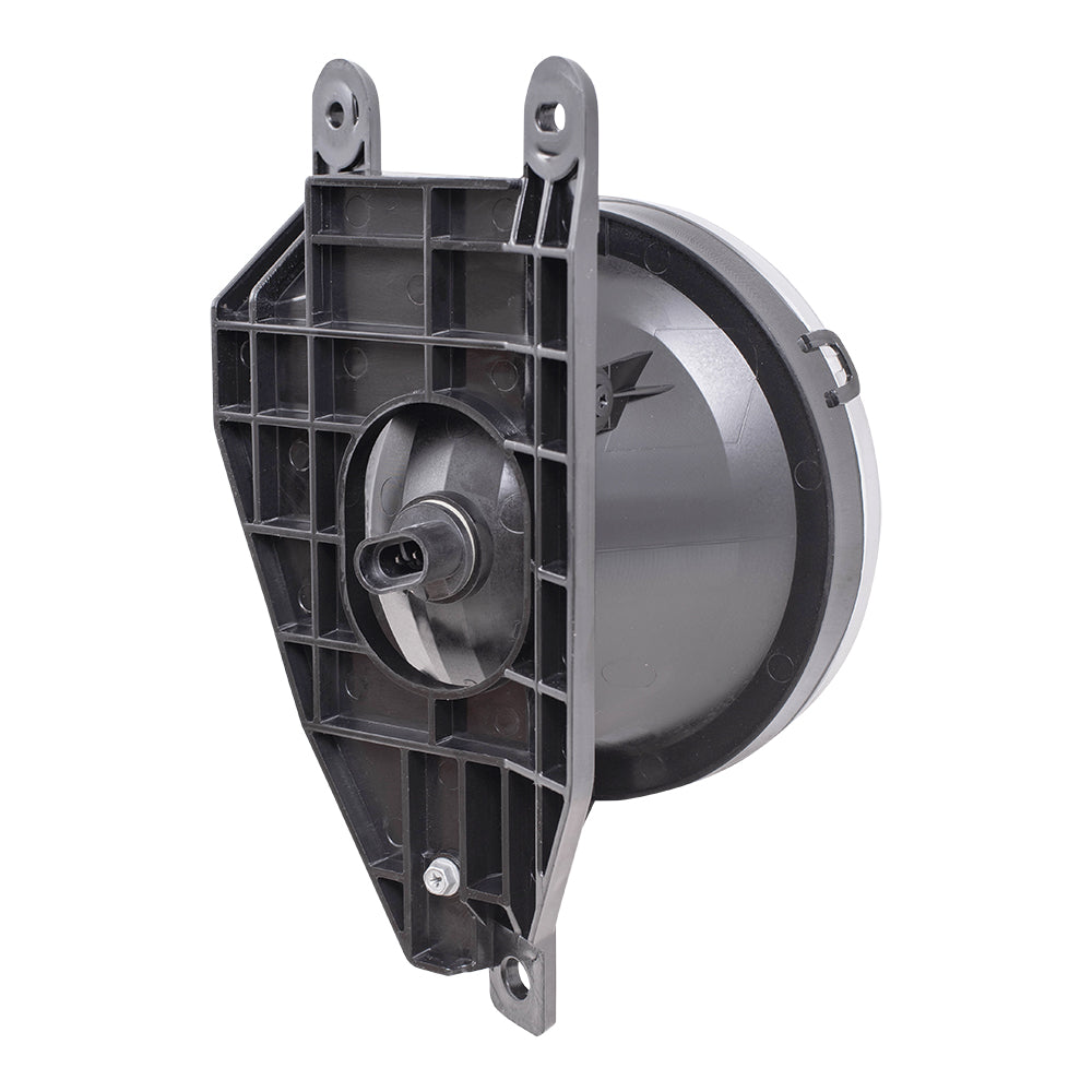 Brock Replacement Driver and Passenger Fog Lights Lamps Compatible with 1998-2002 Navigator 2002 Blackwood Pickup Truck 1L7Z15200AD 1L7Z15200AC