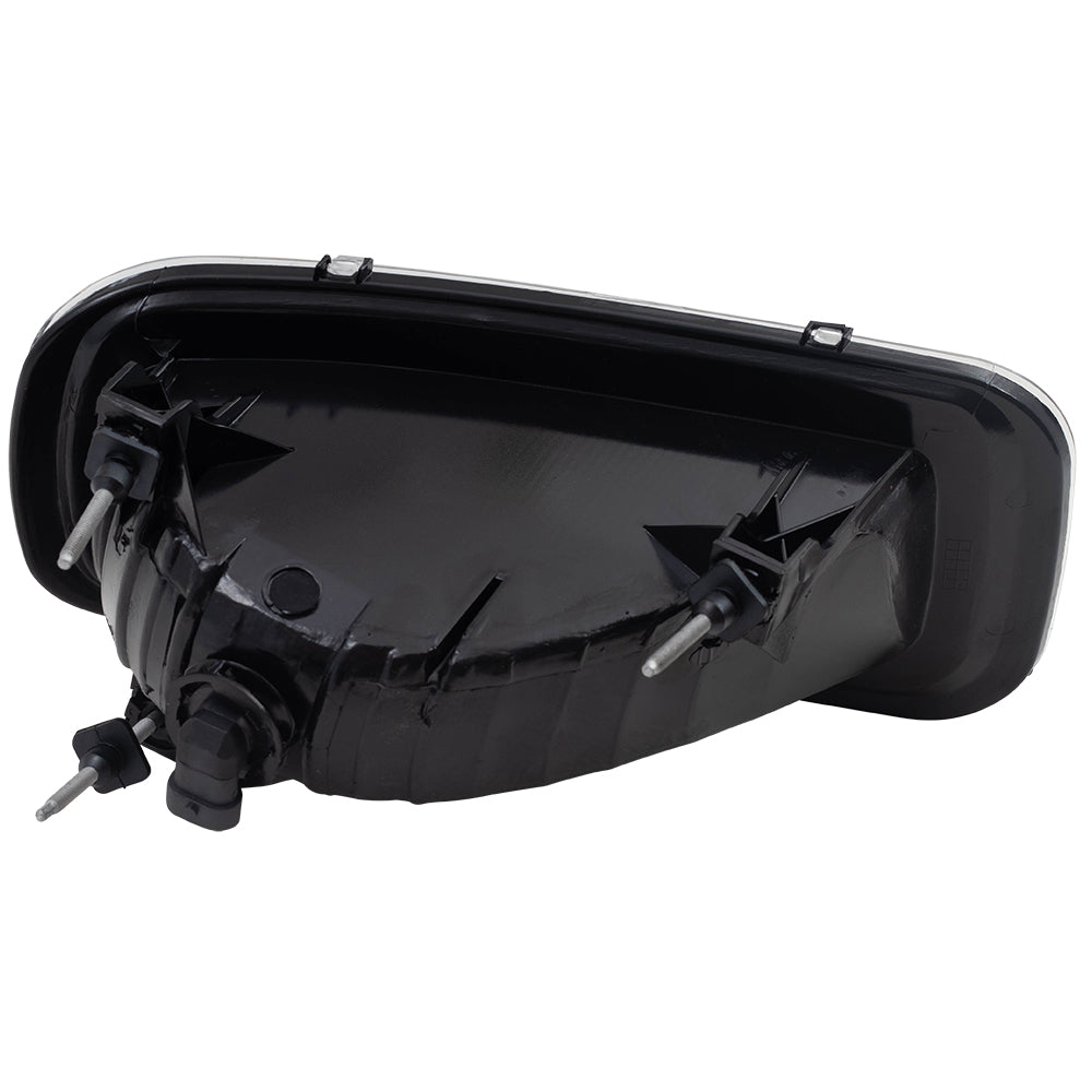 Brock Replacement Drivers Fog Light Rectangular Lamp Compatible with 2004-2006 F150 Pickup Truck 5L3Z15201A