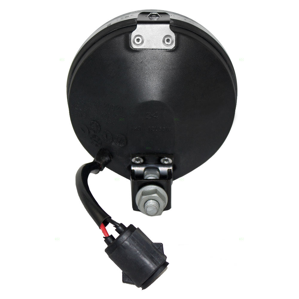 Brock Replacement Fog Light Lamp Compatible with 1987-1993 Mustang GT SVT LX E7ZZ15200A