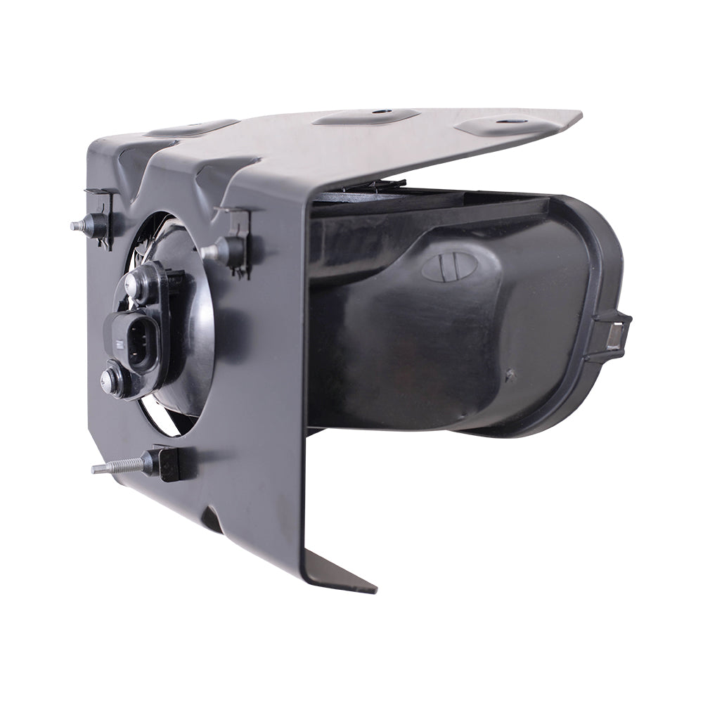 Brock Replacement Drivers Fog Light Lamp with Bracket Compatible with 1999-2003 F150 Pickup Truck 1L3Z15200AB