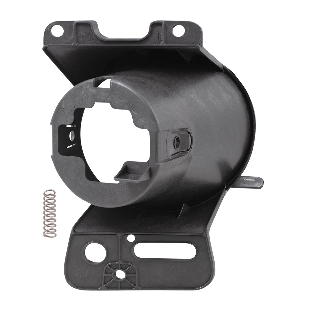 Brock Aftermarket Replacement Driver Left Passenger Right Round Fog Lights and Round Fog Light Mounting Brackets 4 Piece Set Compatible with 2006-2008 Ford F-150