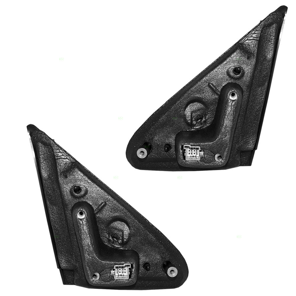 Driver and Passenger Power Side View Mirrors Replacement for 2008-2012 Escape 2008-2011 Mariner & Hybrid 9L8Z17683AA 9L8Z17682AA