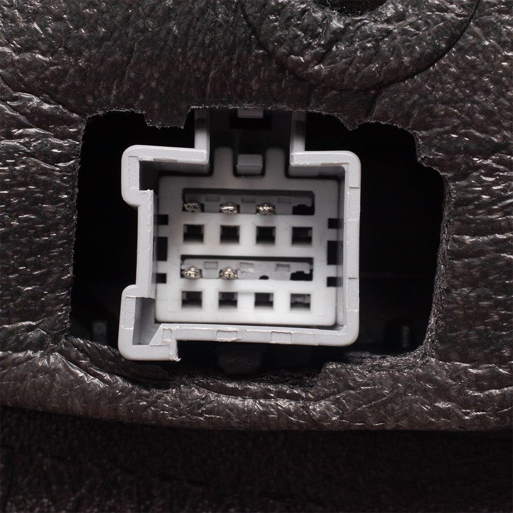 Brock Aftermarket Replacement Passenger Right Power Mirror Paint to Match Black with Heat without Puddle Light-Blind Spot Information System Compatible with 2011-2012 Ford Fusion