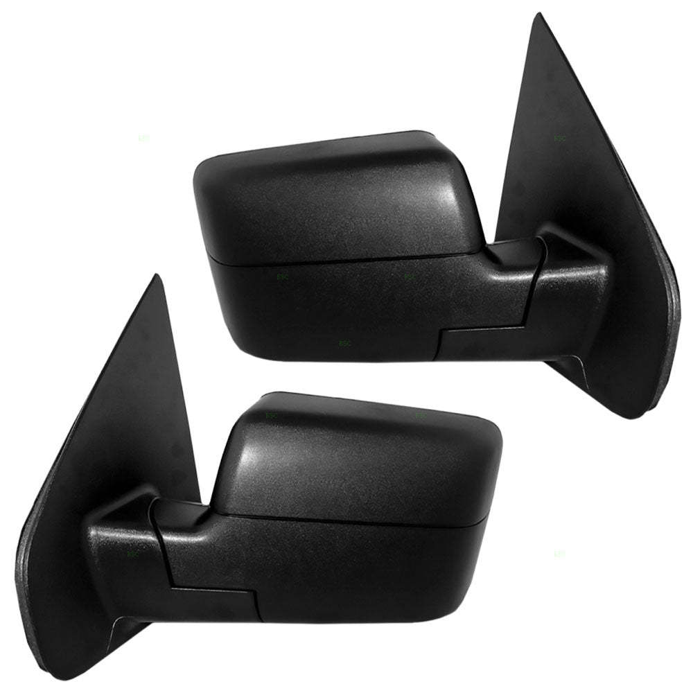 Driver and Passenger Power Side View Mirrors Heated Signal Replacement for 2004-2006 F150 Pickup Truck 6L3Z17683CA 6L3Z17682CA