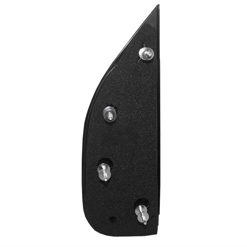 Manual Sail Type Mirror fits 03-14 Ford E-Series Van Passenger w/ Spotter Glass