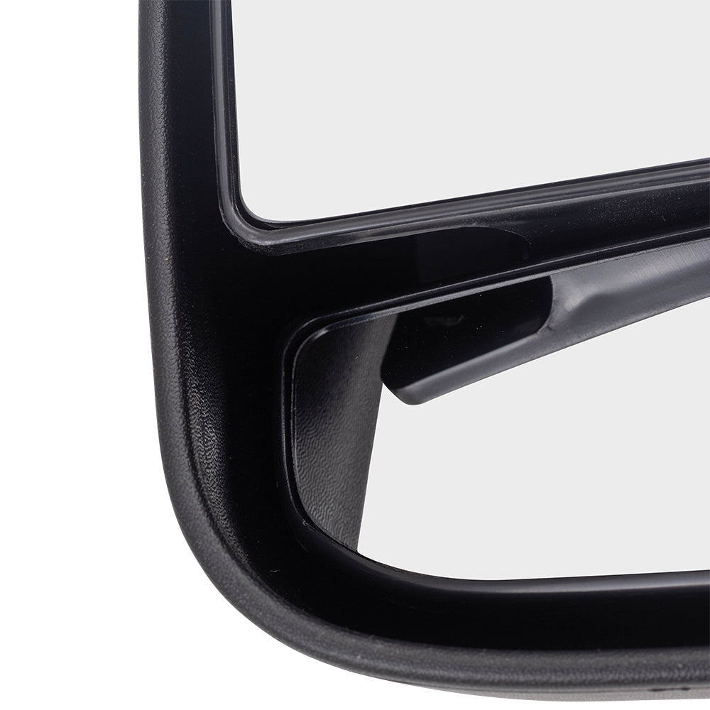 Manual Door Mirror fits 03-09 Ford E-Series Van Driver Dual Glass Paddle Type