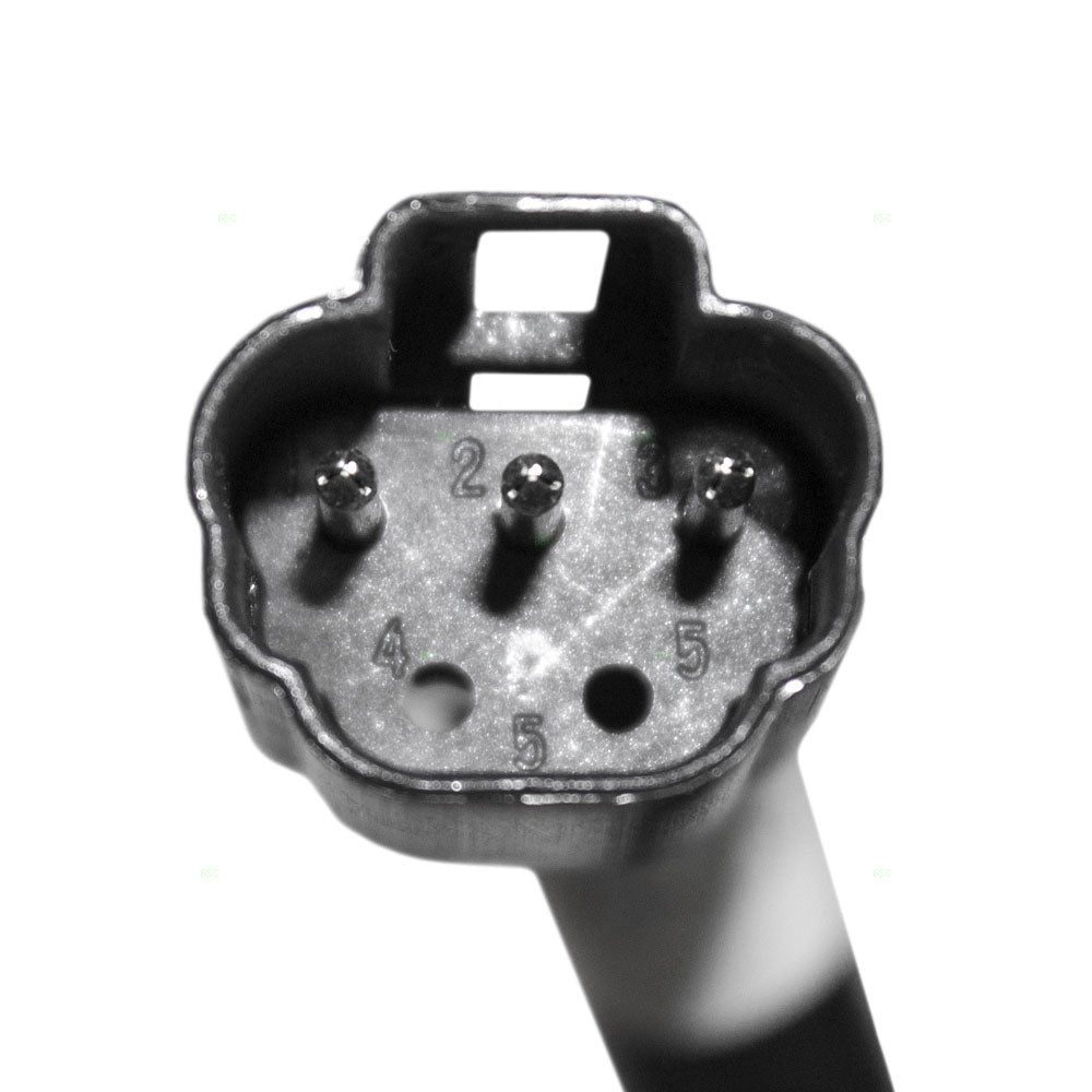 Drivers Power Side View Mirror Textured Replacement for 2000-2007 Focus 6S4Z17683BA