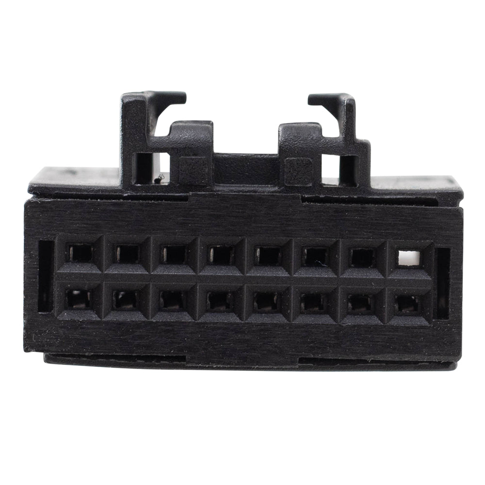 Brock Aftermarket Replacement Part Driver and Passenger Side Power Mirrors Paint to Match Black with Heat, Signal, Memory, Puddle Light and Power Folding Compatible with 2007-2008 Expedition