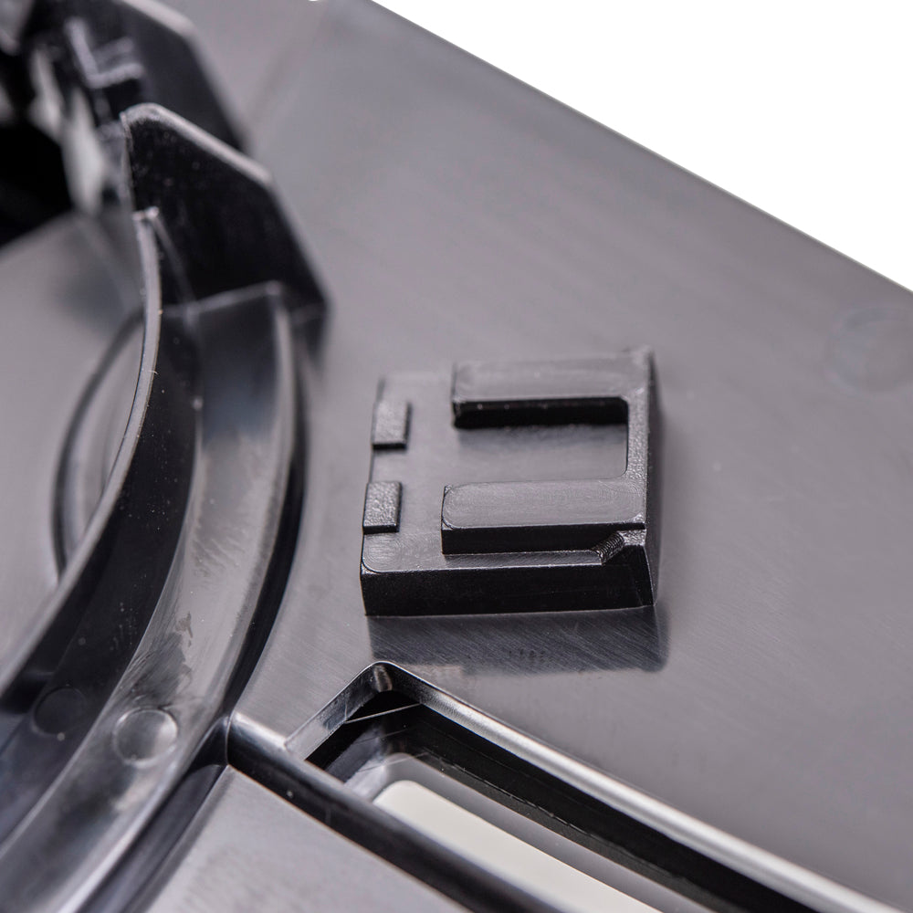 Brock Aftermarket Replacement Part Driver Side Mirror Glass and Base with Spotter Glass without Heat and Blind Spot Detection Compatible with 2013-2016 Ford Escape