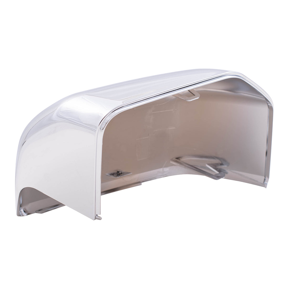 Brock Aftermarket Replacement Driver Left Passenger Right Chrome Mirror Cover Set Compatible with 2015-2020 Ford F-150