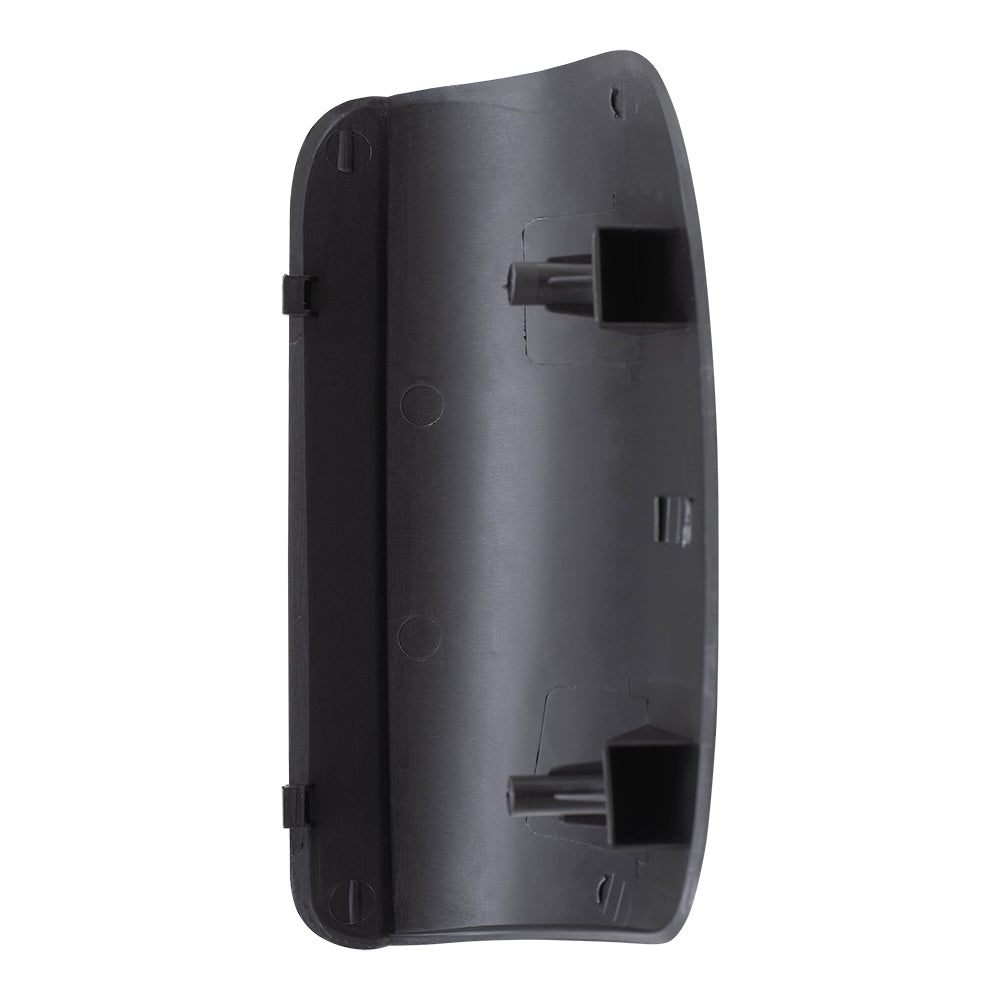 Brock Replacement Driver Side Long Mirror Arm Turn Signal Hole Cover Textured Black Compatible with 2015-2020 Transit