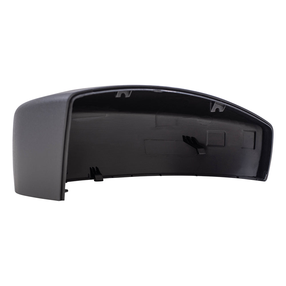 Door Mirror Cover Textured Black Without Turn Signal Light Opening Driver Side Left Passenger Side Right 2 Piece Set For 2013-2016 Ford Escape Without Turn Signal Light 2012-2018 Ford Focus Sedan