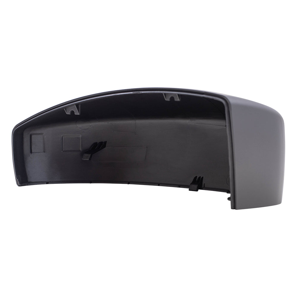 Door Mirror Cover Smooth Black Without Turn Signal Light Opening Driver Side Left For 2013-2016 Ford Escape Without Turn Signal Light 2012-2018 Ford Focus Sedan/Hatchback Without Turn Signal Light