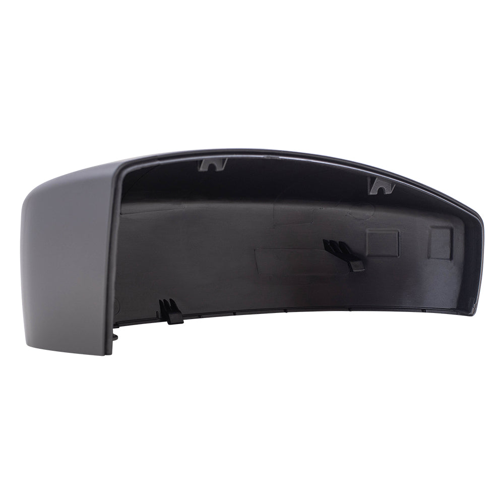 Door Mirror Cover Smooth Black Without Turn Signal Light Opening Passenger Side Right For 2013-2016 Ford Escape Without Turn Signal Light 2012-2018 Ford Focus Sedan/Hatchback Without Turn Signal Light