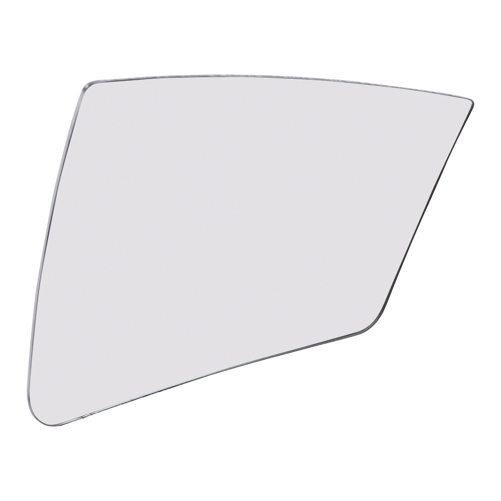 Brock Replacement Driver Side Lower Tow Mirror Glass without Heat Compatible with 2016-2019 F-650 SD & 2016-2019 F-750 SD