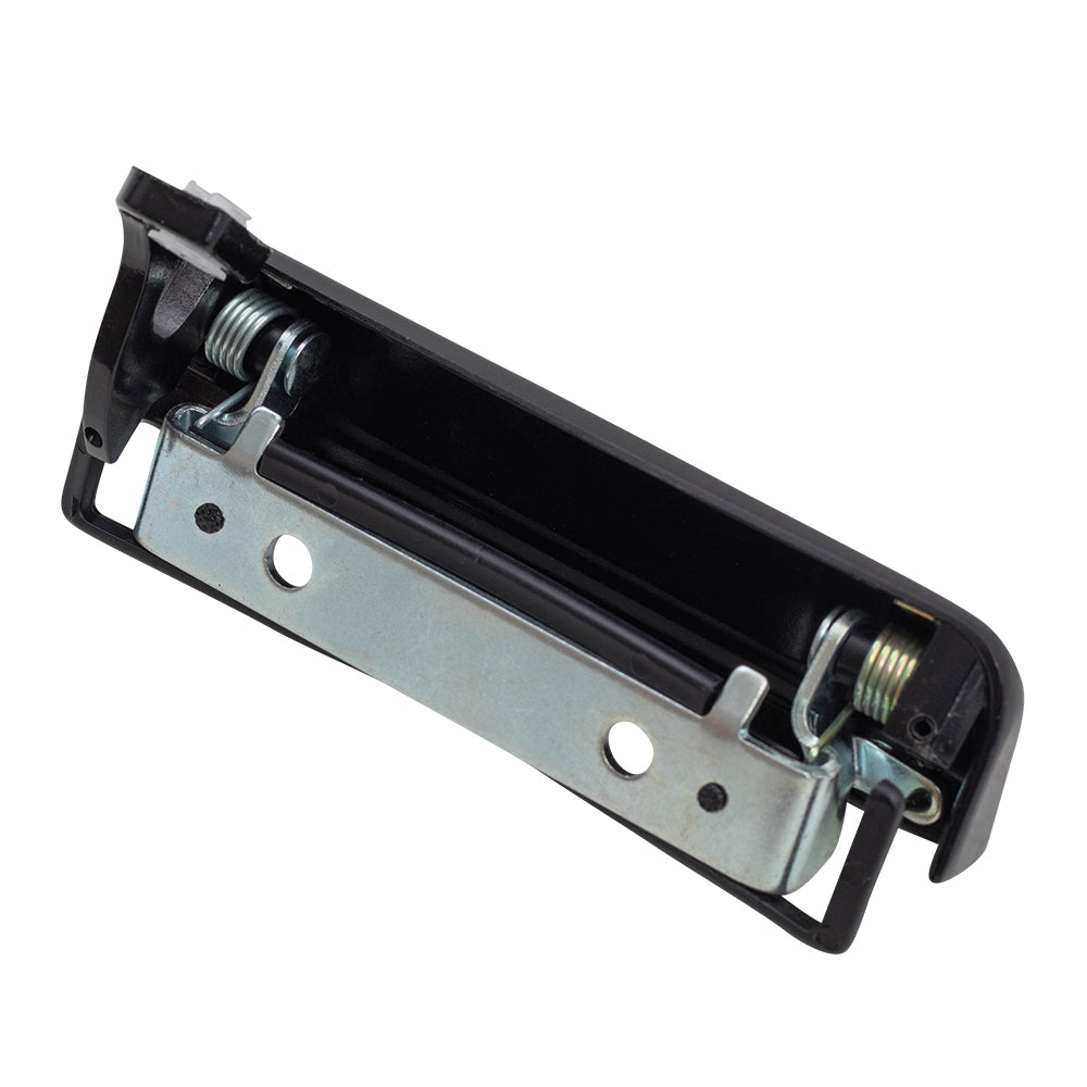 Brock Replacement Drivers Outside Front Door Handle Black Metal Compatible with 1987-1993 Mustang E3FZ 6122405 B