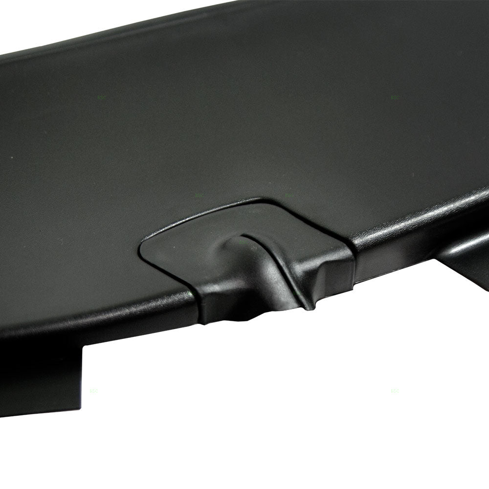 BROCK Windshield Wiper Cowl Cover Replacement for 99-04 Ford Mustang 2 Pc with Pair of Power Side View Mirrors 3R3Z6302228AAA XR3Z17682BA XR3Z17682AA