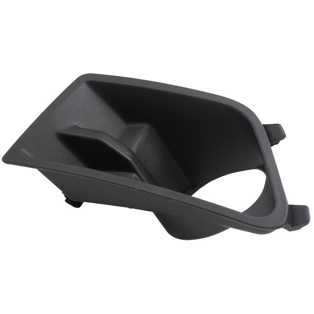 Brock Replacement Drivers Fog Light Trim Lamp Molding Hole Cover Insert Bezel Compatible with 10-12 Mustang AR3Z17E811BA FO1038138