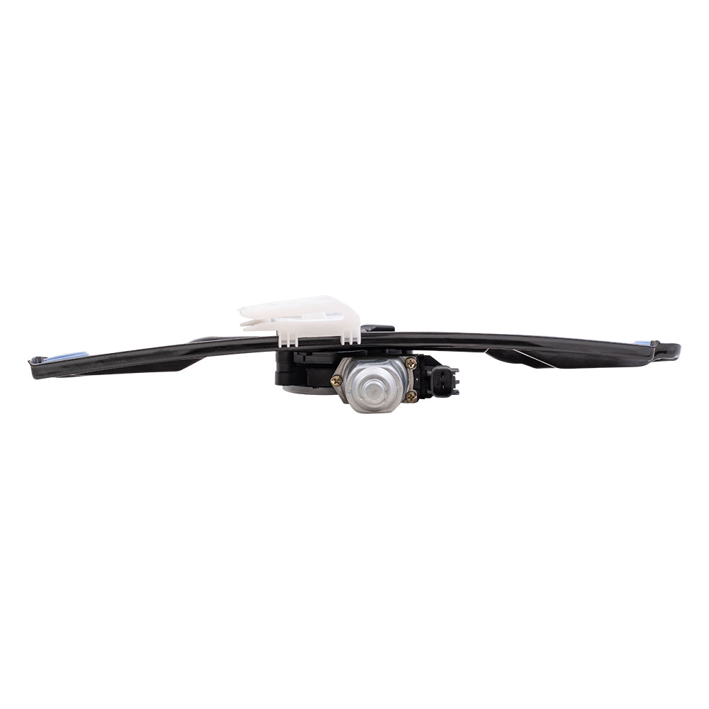 Brock Aftermarket Replacement Rear Driver Left Passenger Right Power Window Regulator Set with Motor-2 Pin Connector and One-Touch Open Compatible with 2012-2018 Ford Focus