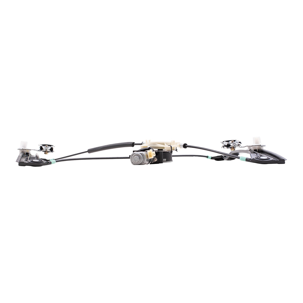 Brock Replacement Driver and Passenger Front Power Window Lift Regulators & Motors Assemblies Compatible with 06-12 Fusion 06-11 Milan