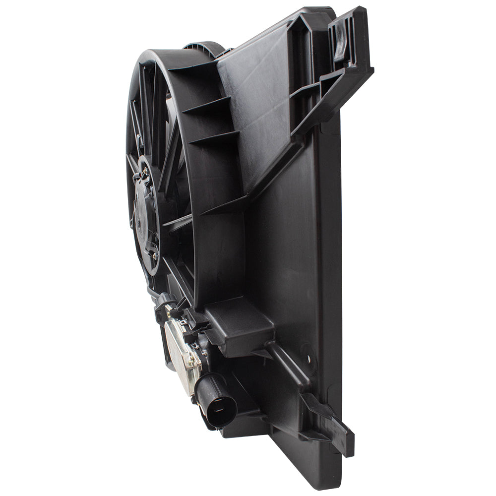 Brock Replacement Radiator Cooling Fan Assembly w/Control Module For 12-18 Focus 2.0L & 12-18 Focus Electric replaces CV6Z8C607R BV6Z8C607K