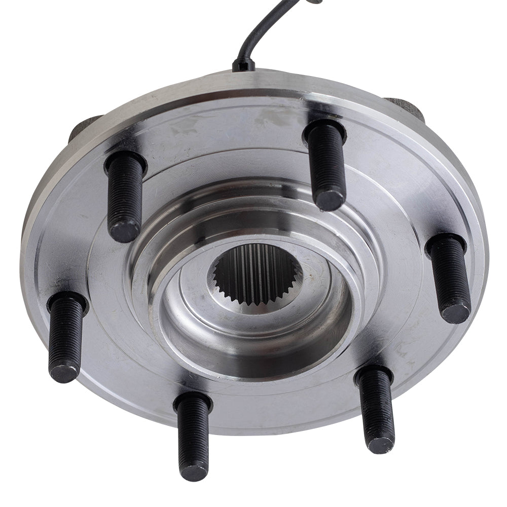 Brock Replacement Pair Front Hubs & Bearings Compatible with 2008-2012 Armada