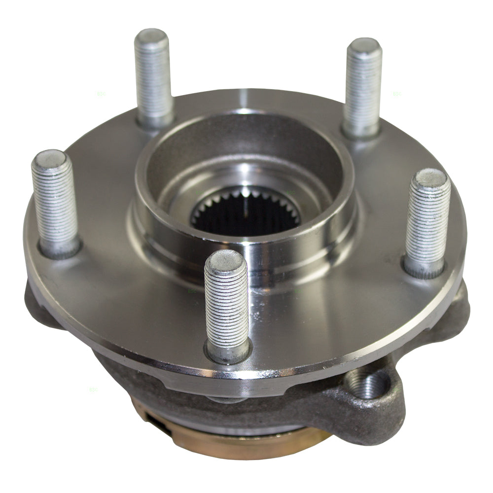 Brock Replacement Front Wheel Hub Bearing Assembly Compatible with 13 JX35 14-16 QX60 07-16 Altima 09-14 16-17 Maxima 15-16 Murano 13-17 Pathfinder 40202-3JA0A