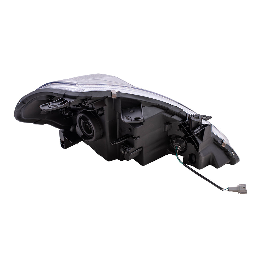 Drivers Halogen Headlamp Assembly for 07-11 Nissan Versa Sedan & 07-12 Hatchback