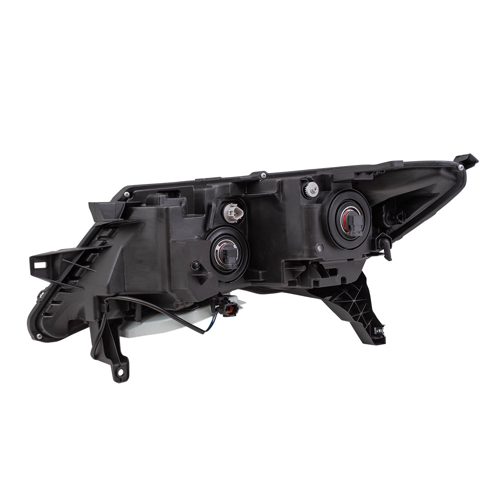 Brock Replacement Set Halogen Headlights Compatible with 2017 2018 2019 Pathfinder