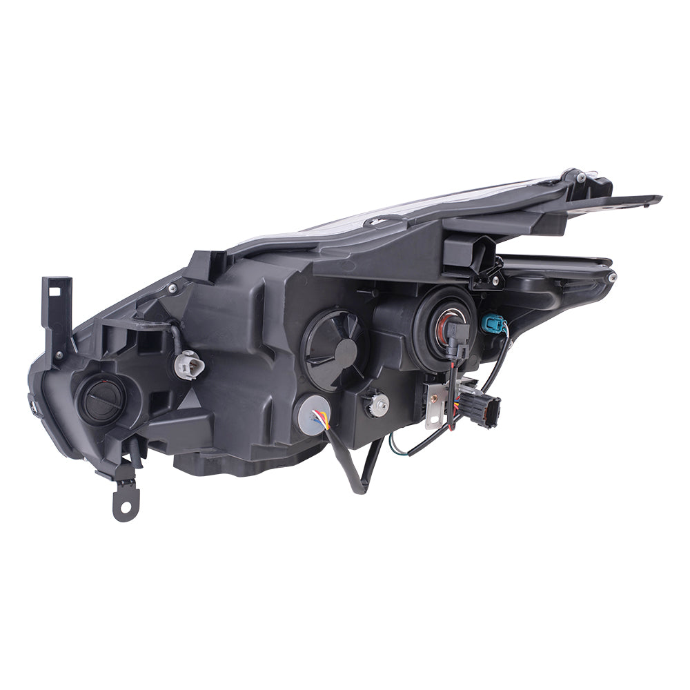Brock Replacement Passenger's Halogen Headlight Compatible with 2017 Murano 26010-5AA9C