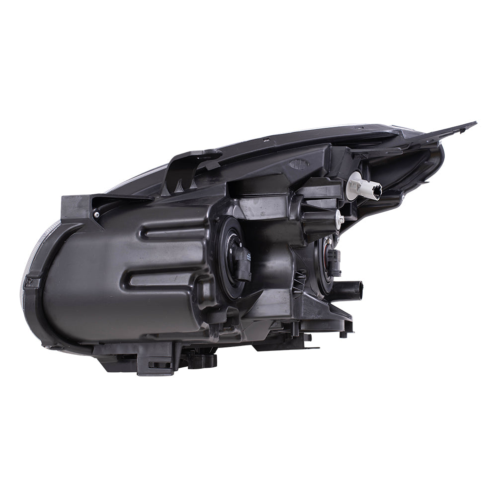 Brock Replacement Passenger Side Halogen Combination Headlight Assembly Compatible with 2014-2015 Rogue Select