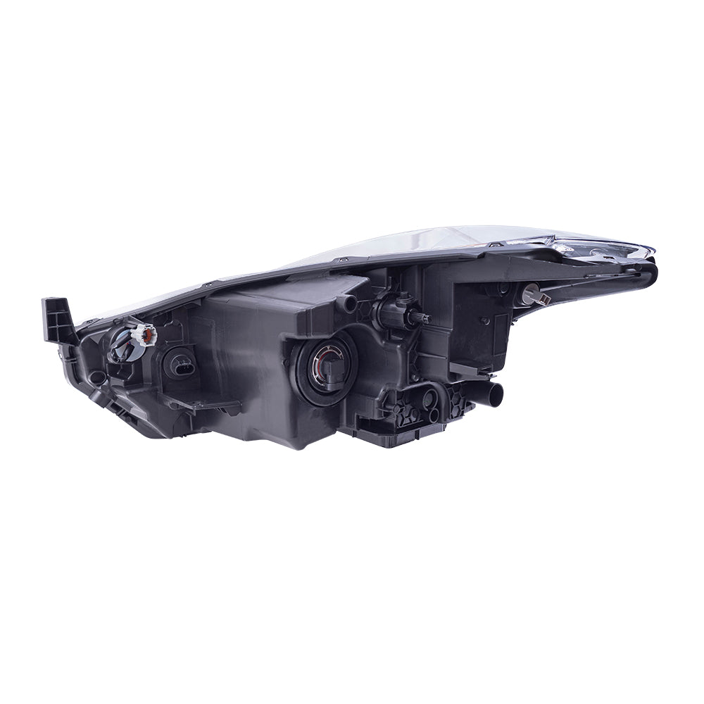 Brock Aftermarket Replacement Passenger Right Halogen Combination Headlight Assembly Compatible With 2018-2020 Nissan Kicks SR