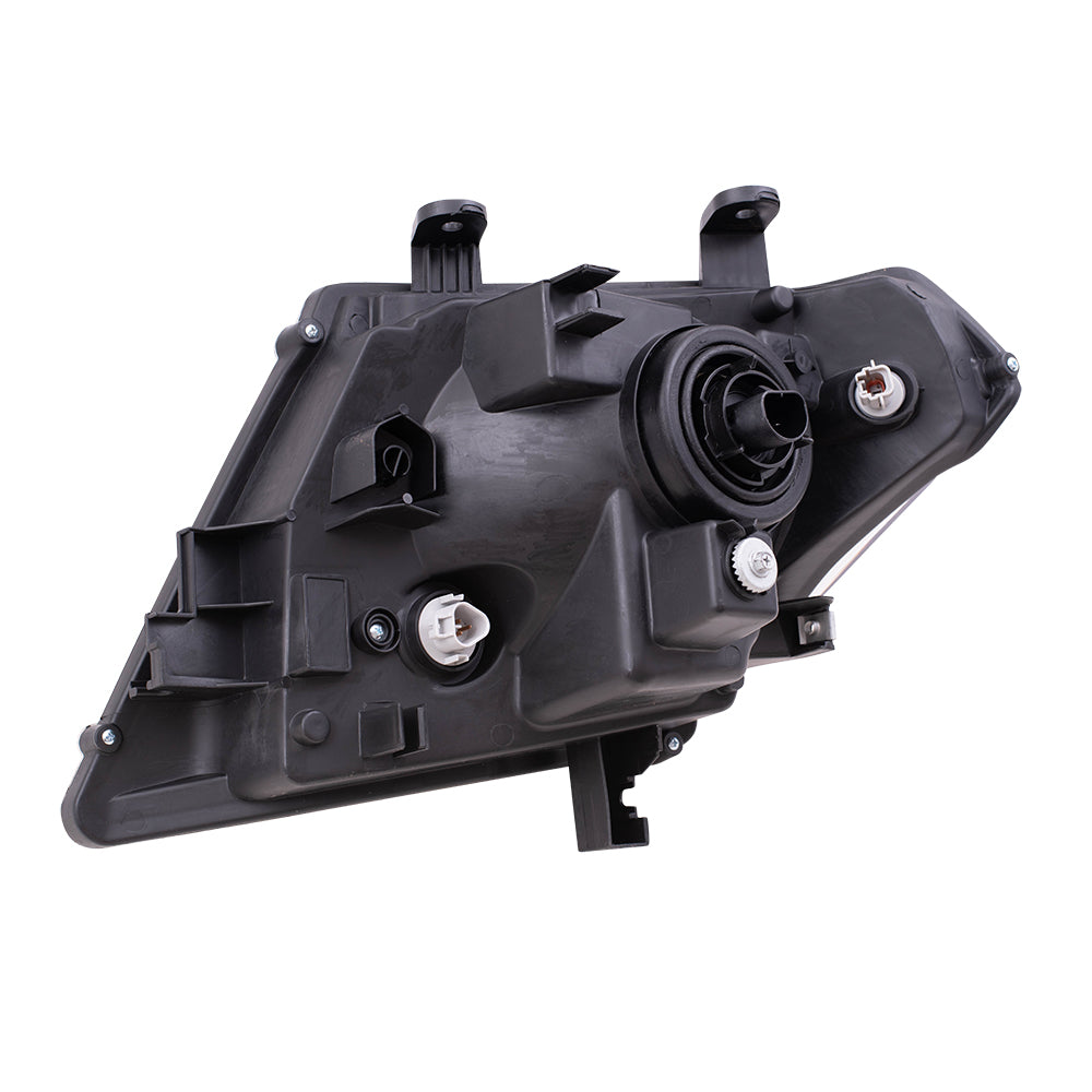 Brock Replacement for Pair Set Combination Headlights Headlamps Compatible with 09-19 Frontier Pickup Truck 26060ZL40A 26010ZL40A