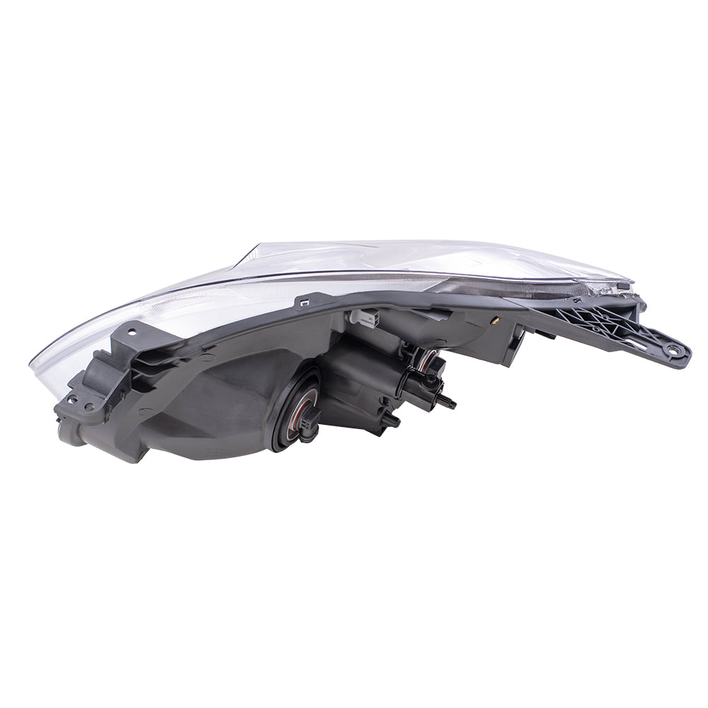 Brock Replacement for Driver and Passenger Halogen Headlights Headlamps Compatible with 10-12 Altima 26060-ZX00A 26010-ZX00A