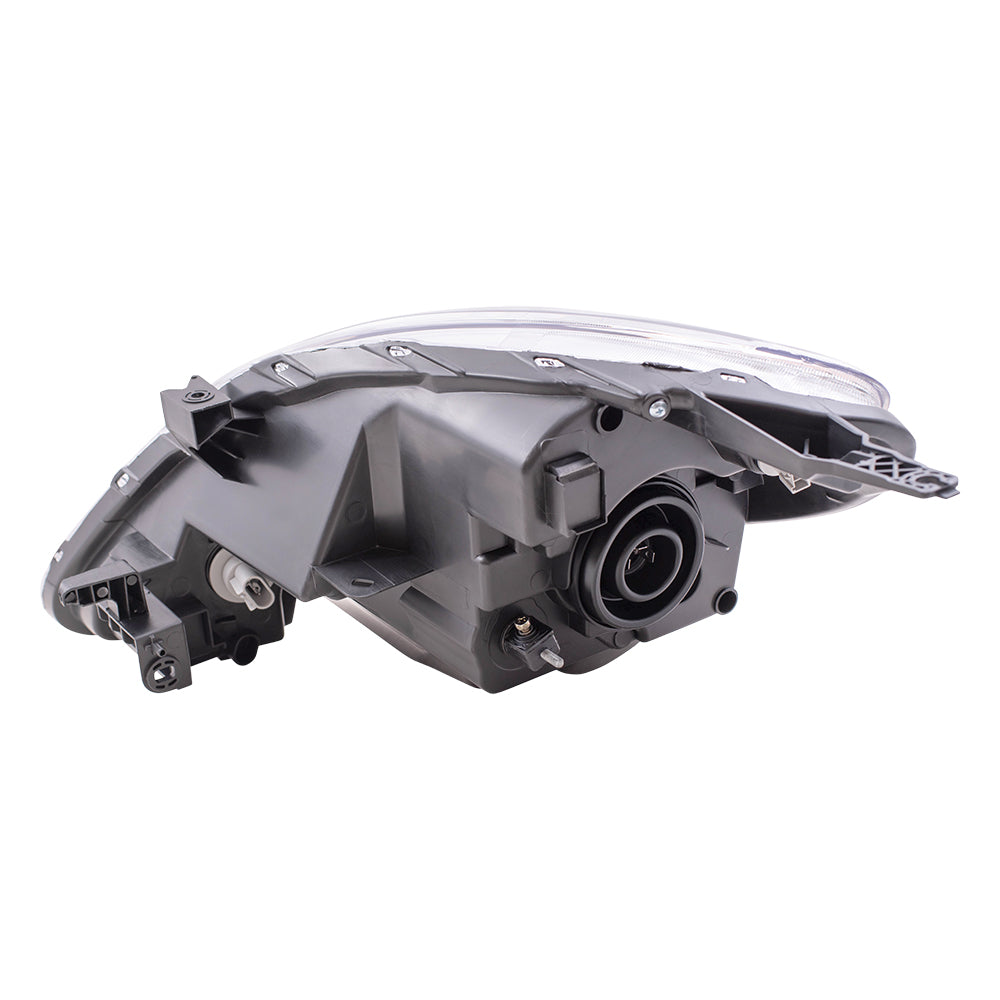 Brock Replacement Driver and Passenger Headlights Headlamps Compatible with 12-14 Versa Sedan 26010-3AN0B 26060-3AN0B