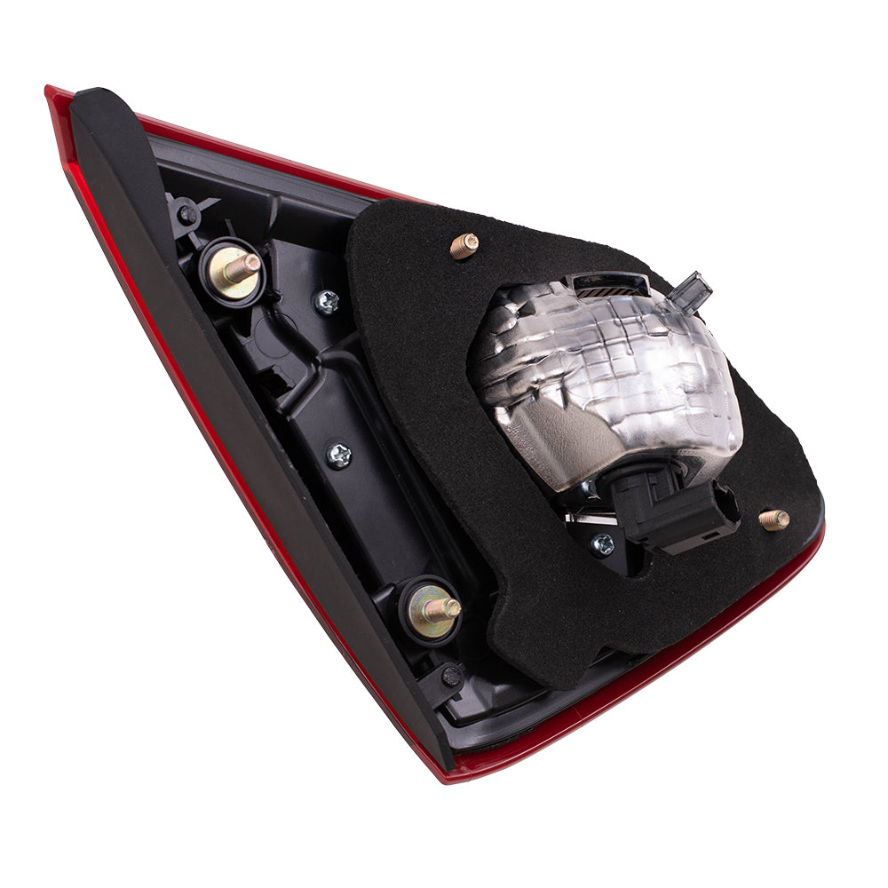 Brock Replacement Set Lid Mounted Tail Lights Compatible with 2018 Altima