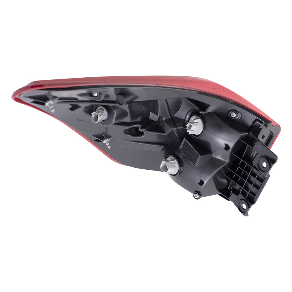 Brock Replacement Passenger's Tail Light Assembly Quarter Mounted Compatible with 17-19 Pathfinder 26550-9PF0A