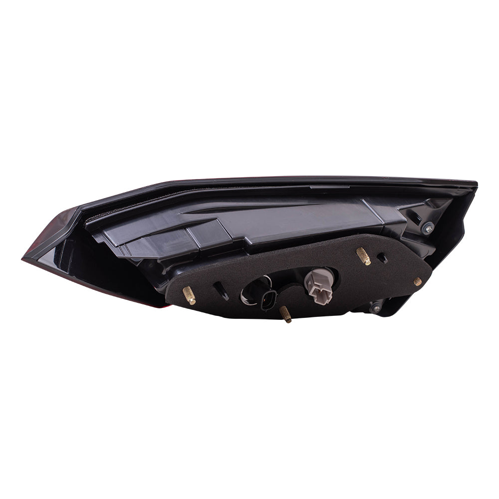 Brock Replacement Drivers Lid Mounted Tail Light Assembly Compatible with 19-23 Altima 26545-6CA0A