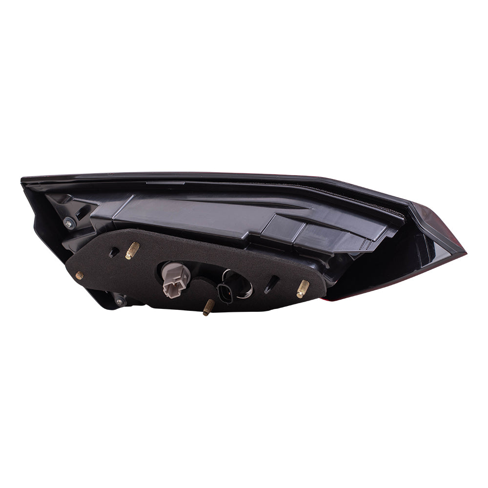Brock Replacement Passengers Lid Mounted Tail Light Assembly Compatible with 19-23 Altima 26540-6CA0A