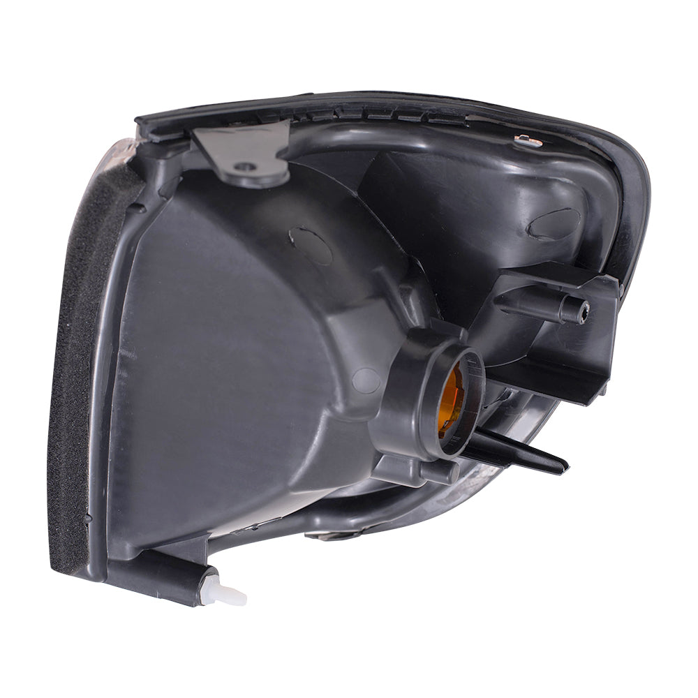 Brock Replacement Passengers Park Signal Corner Marker Light Lamp Lens Compatible with 99-04 Pathfinder SUV 26124-2W600