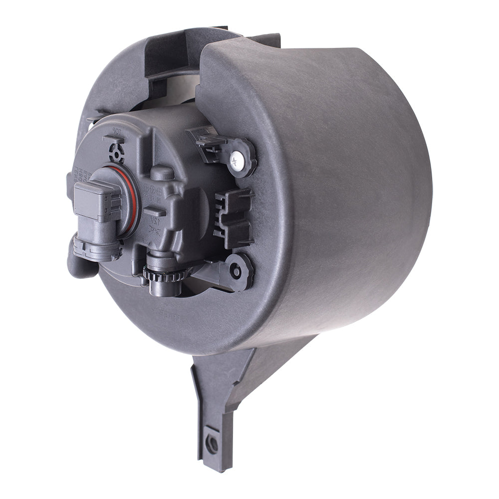 Brock Replacement Drivers Fog Light with Chrome Bumper Compatible with 2005-2018 Frontier Pickup Truck 26150-EA825