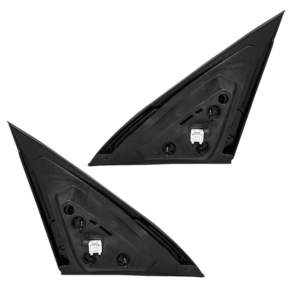 Replacement Driver and Passenger Power Side View Mirrors w/ Signal Compatible with 2007-2012 Altima Sedan 96302-ZN56E 96301-ZN56E